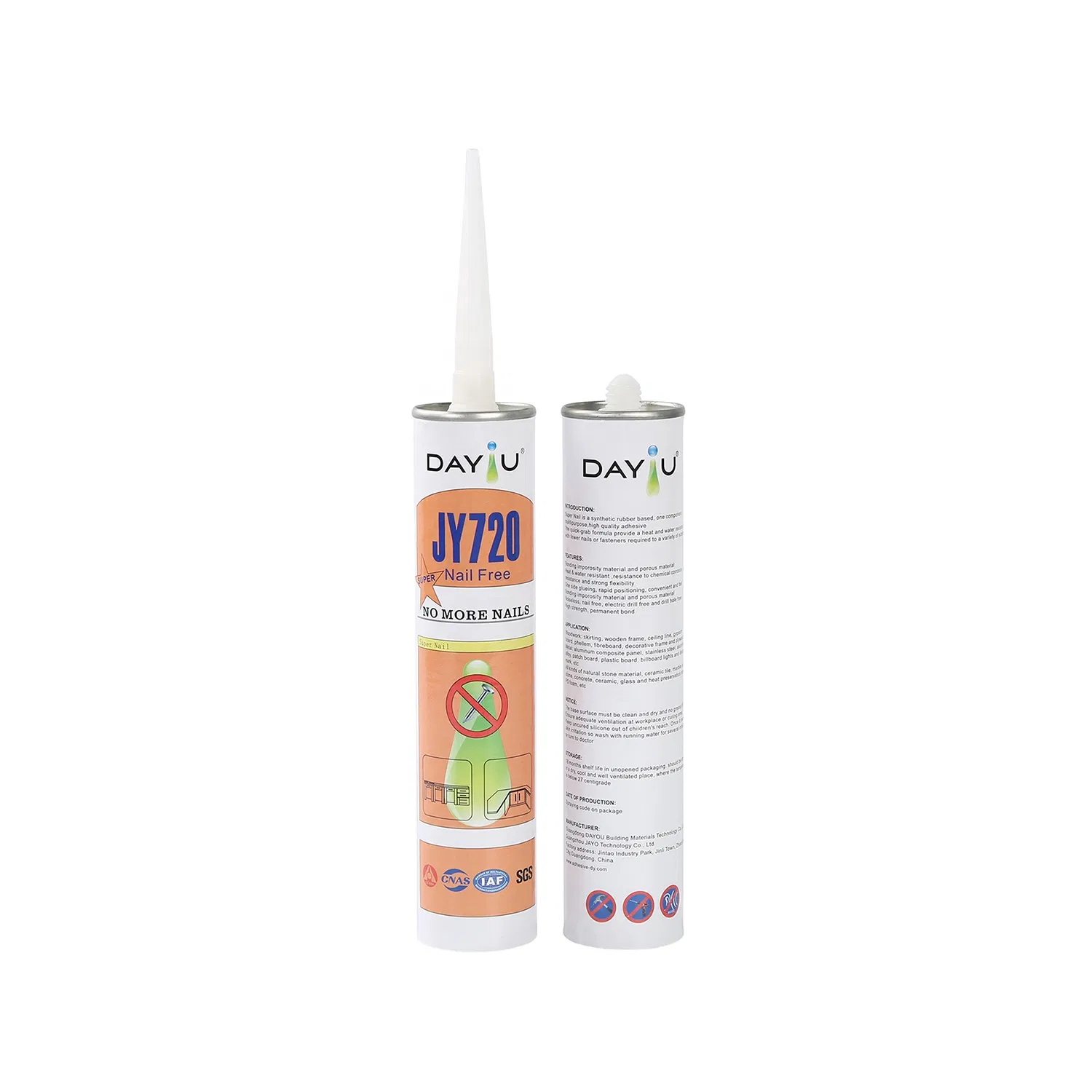OEM/ODM Available Synthetic Rubber Based Liquid Nails CE Certified Strong Bond Glue for Export