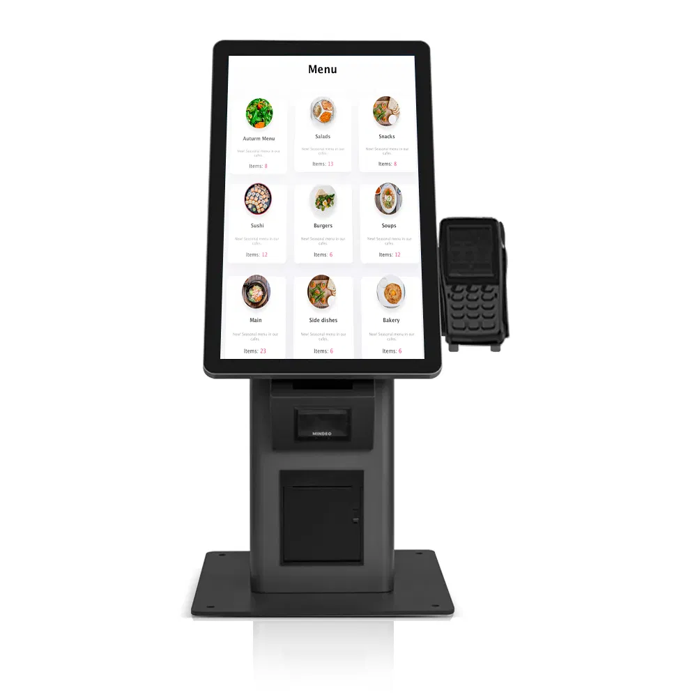 Payment Kiosks Touch Screen Kiosk 21.5 Inch Wall-Mounted POS Machine