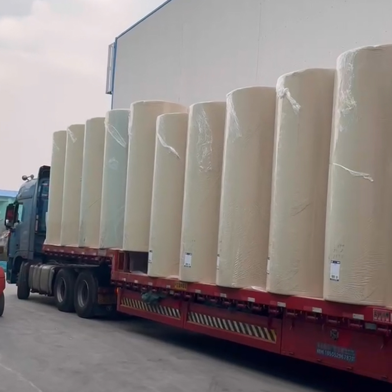100%Virgin Pulp Mother Jumbo Roll Napkin Tissue Raw Material Jumbo Roll Paper