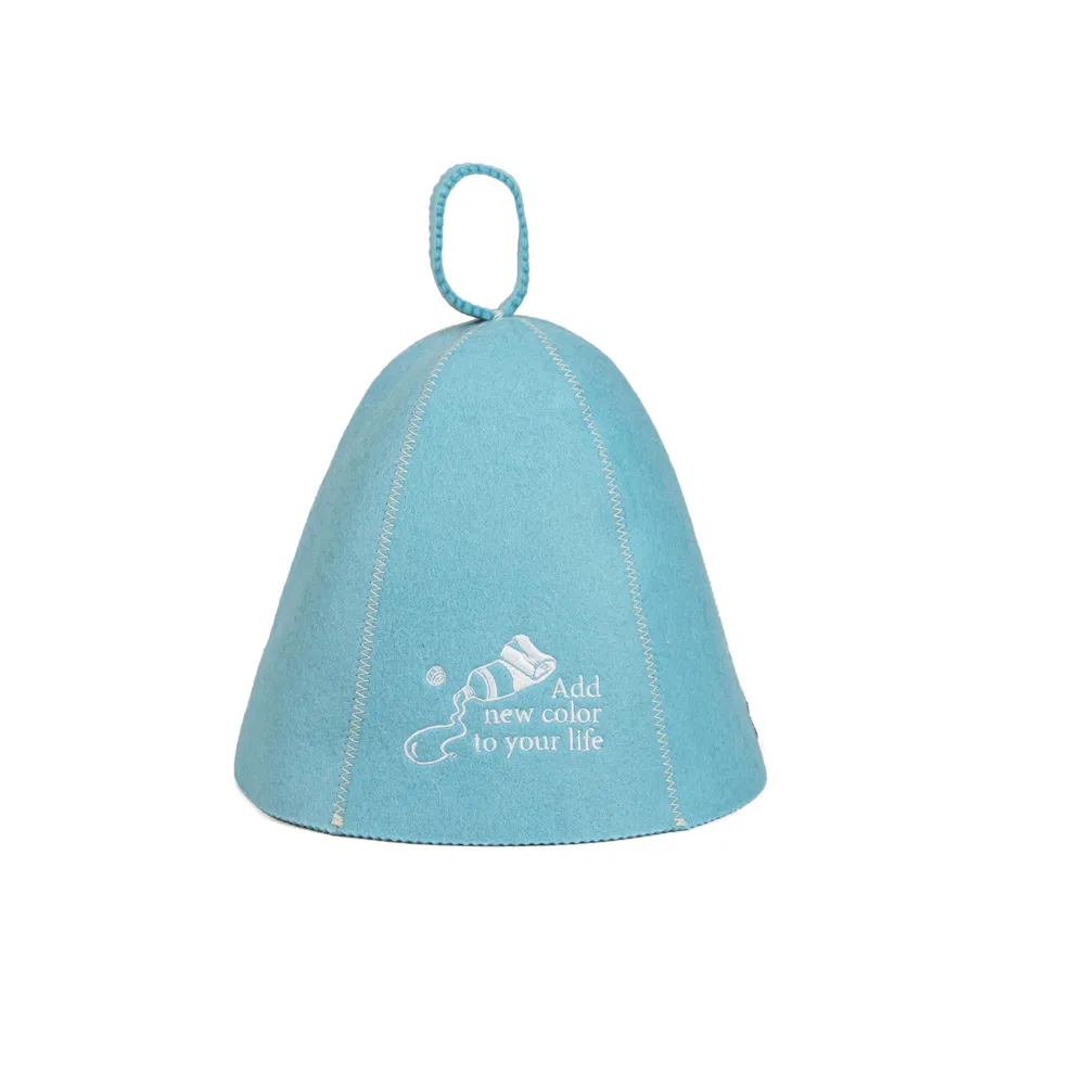 Sauna Hats for Men Women, Wool Felt Sauna Cap High Absorbent Unisex Sauna Accessories Gift for Sauna Bath