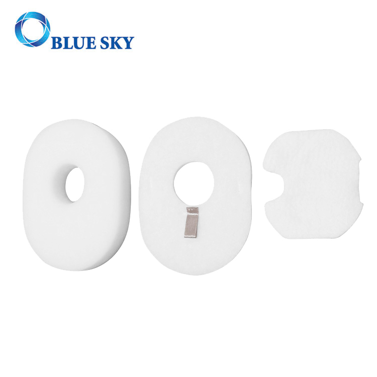 White Foam Felt Filters for Shark Hv300 Vacuum Cleaners Replace Part # Xffv300