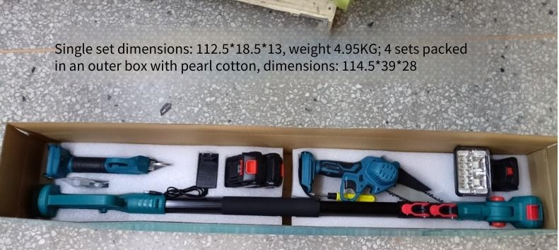 Professional Pruning Shears Power Tool Set for Gardeners