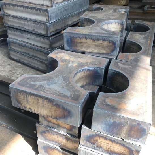 Support Customization Embedded Cut Steel Plates with Holes for Steel Structure Buildings