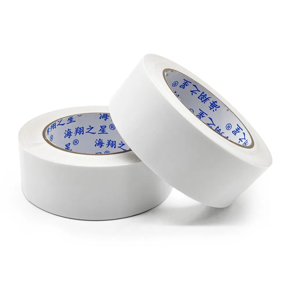 Two Faced Side Hot Melt Adhesive Sticky Tissue Double Side Tape