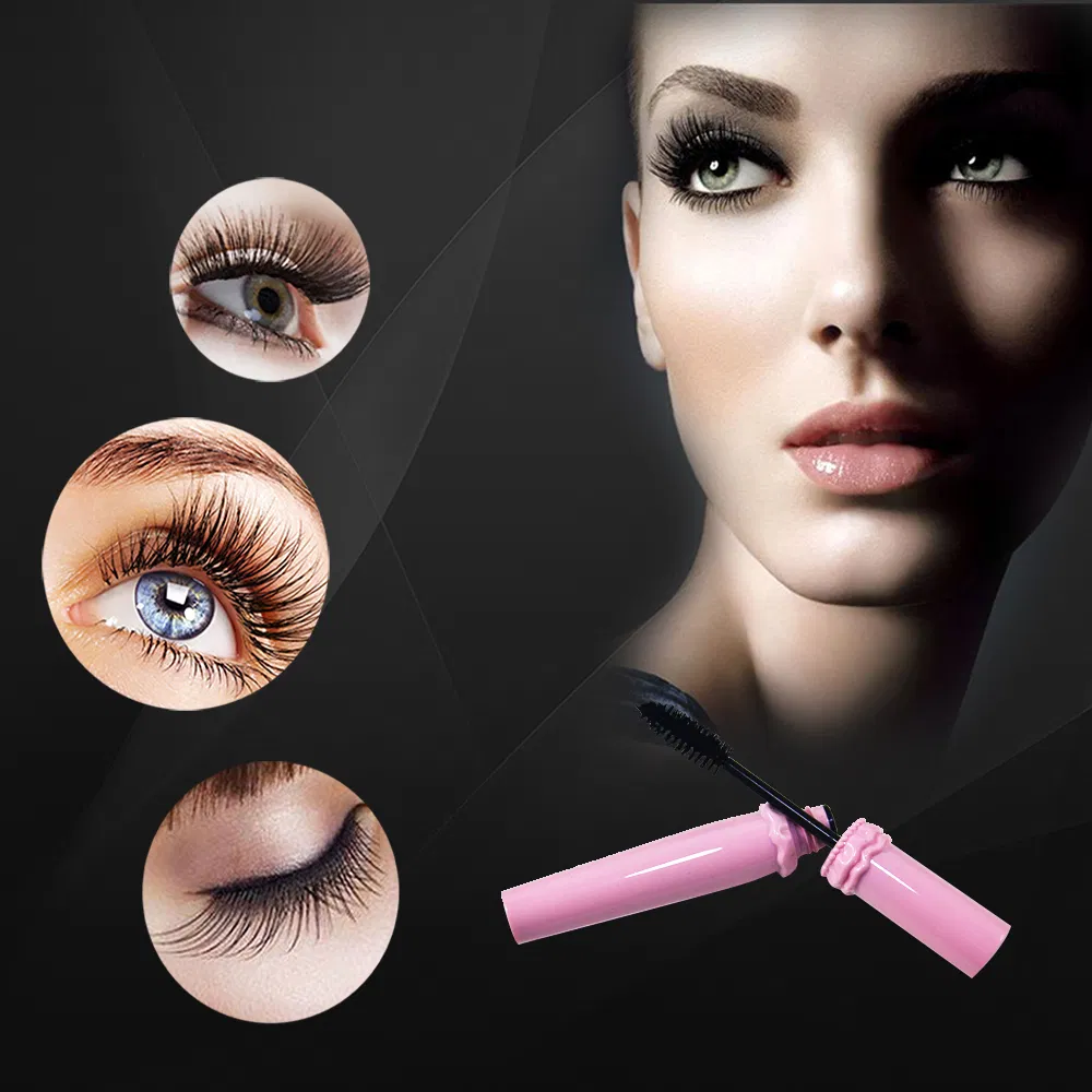 Eyelash Makeup Tool 4D Waterproof Silk Fiber Thick Curling Mascara