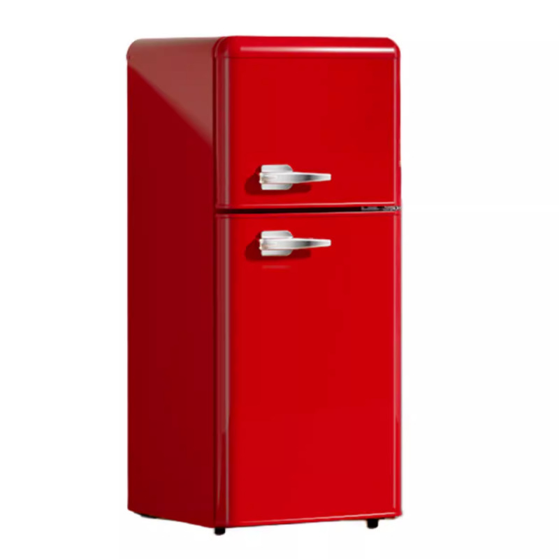 Small and Medium-Sized Light Sound Double Door Home Refrigerator