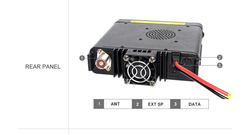 Радиостанция TYT TH-9800 Quad Band 50W для автомобиля