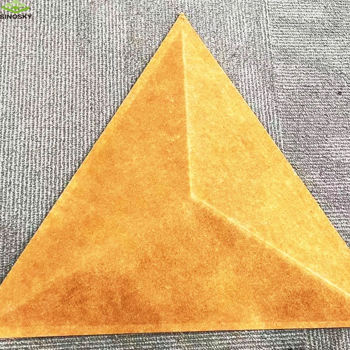 Pyramid Conical Cone-Shaped 3D Polyester Panel