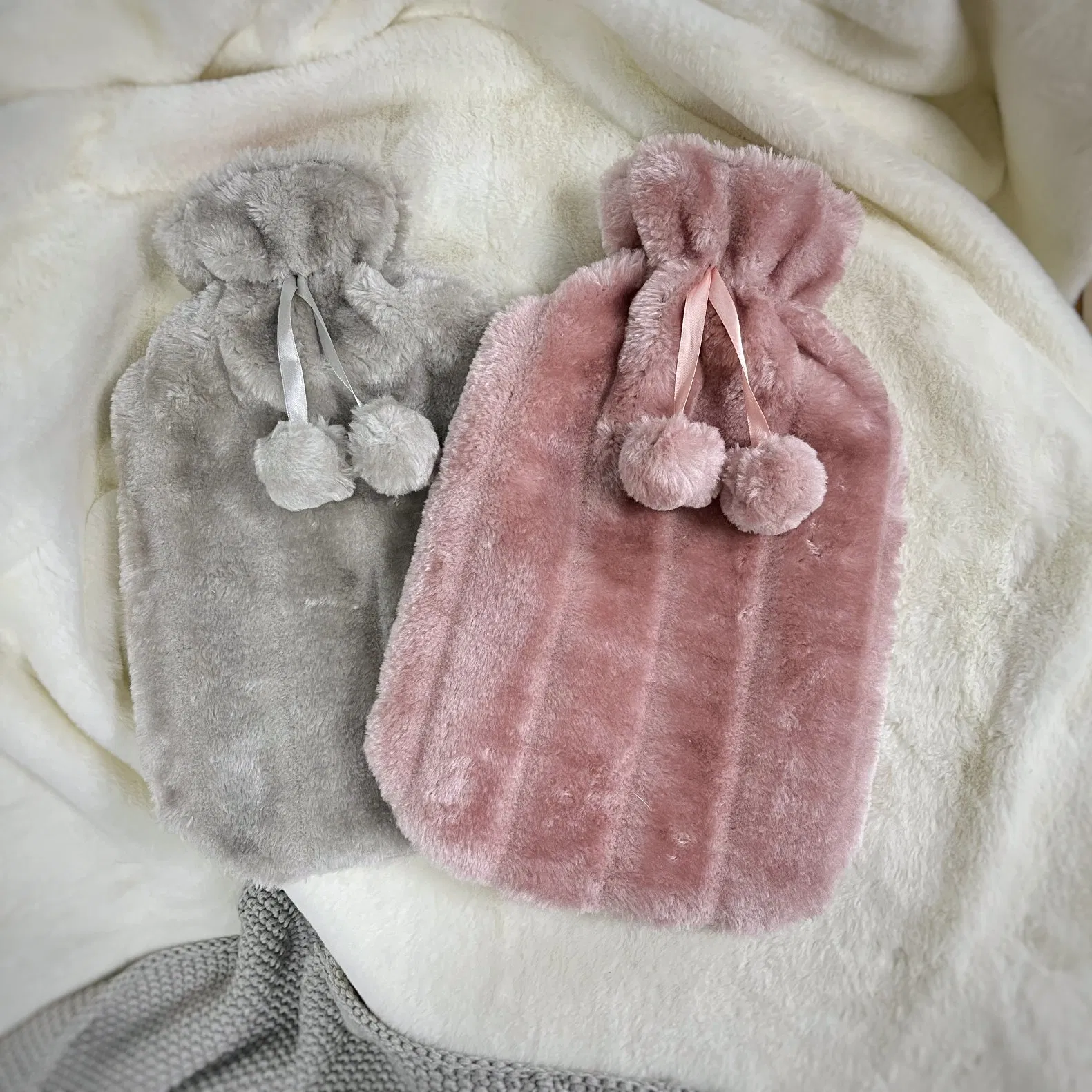 Free Sample Hot Water Bottle Water Injection Reusable Rubber Hot Water Bag