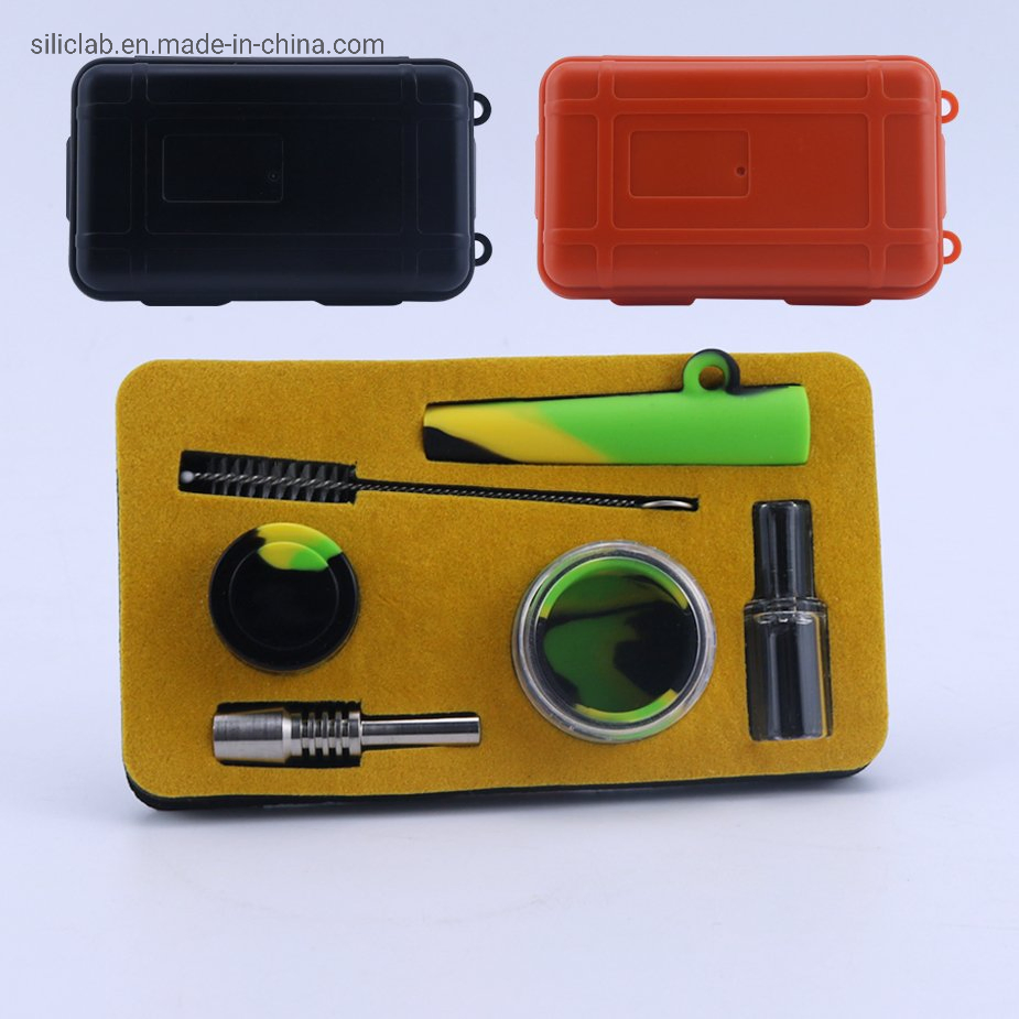 Mini Pipe Smoking Tool Set Tobacco Smoking Accessories DAB Rig Oil Smoking Pipe
