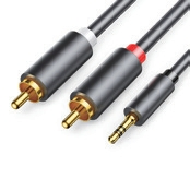 Аудиокабель 3.5 мм Jack - 2 RCA