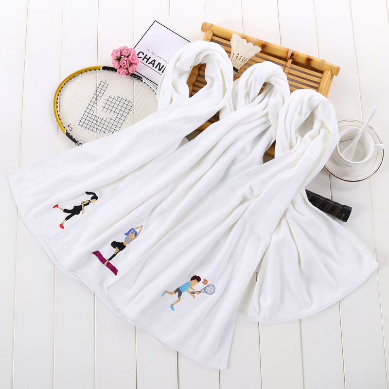 Microfiber Ice Cooling Towel for Sports Sport Towel for Workout Gym Yoga Double Sided Coral Quick Drying Water Absorption Sports Towel