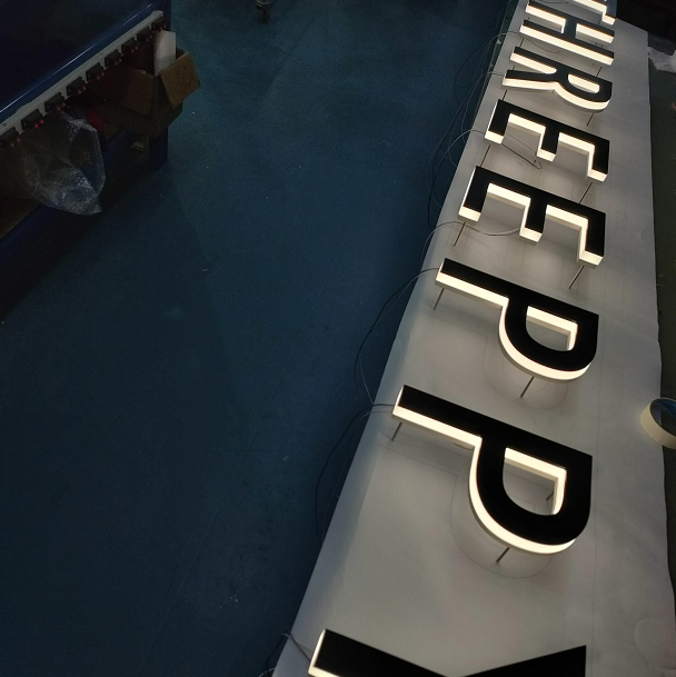 Innovative 3D LED Acrylic Sign for Captivating Business Displays