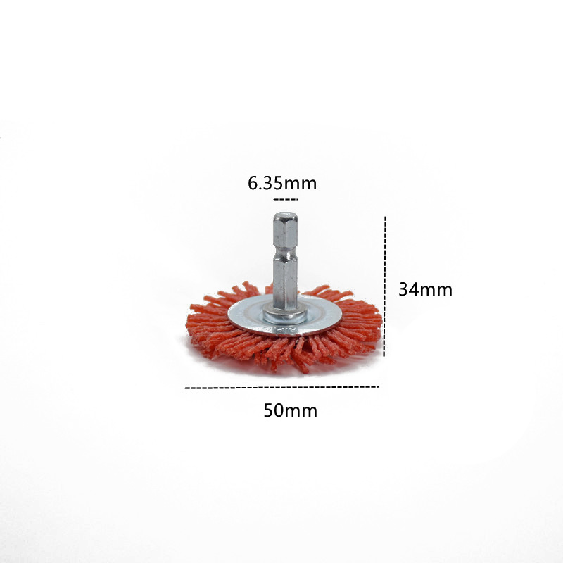 Полировальная щетка с абразивной проволокой для металла и дерева