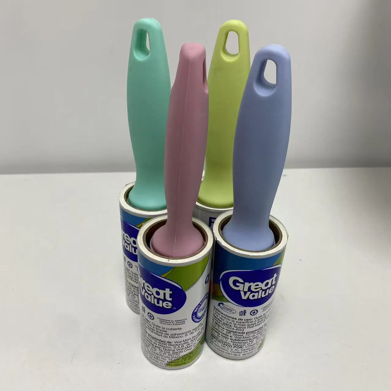 Home Cleaning Customized Logo Pet Hair Remover Extra Dust Paper Sticky Lint Roller