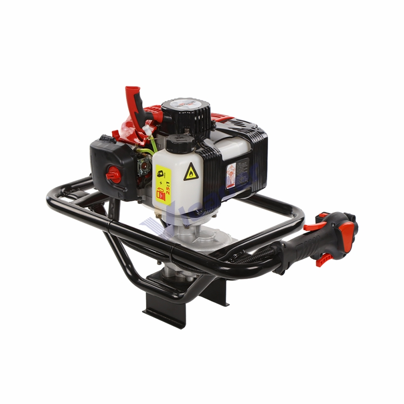 Rapid-Drill Fence Post Driver with 2 PCS Hoof Blocks Clutch Assembly