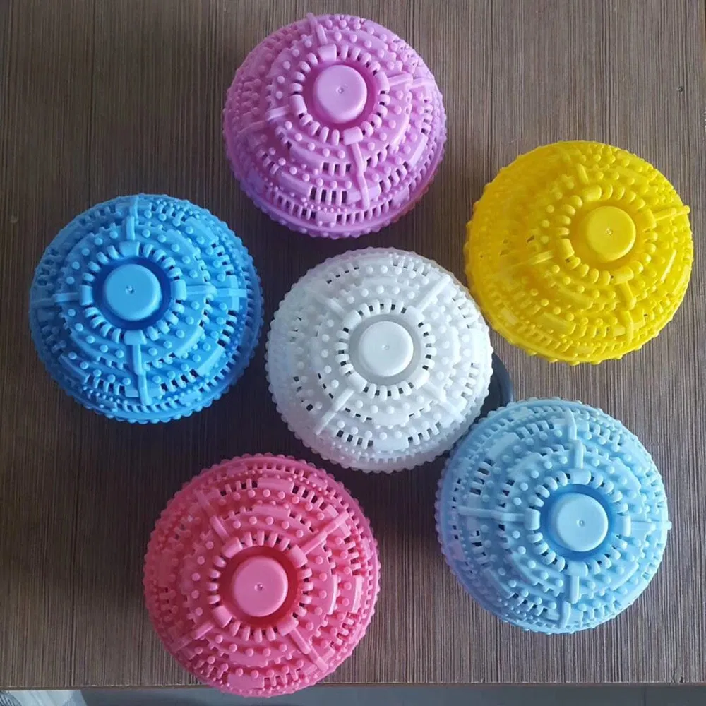 Popular Hard Plastic Washing Ball Eco Magic White Greem Laundry Ball From China