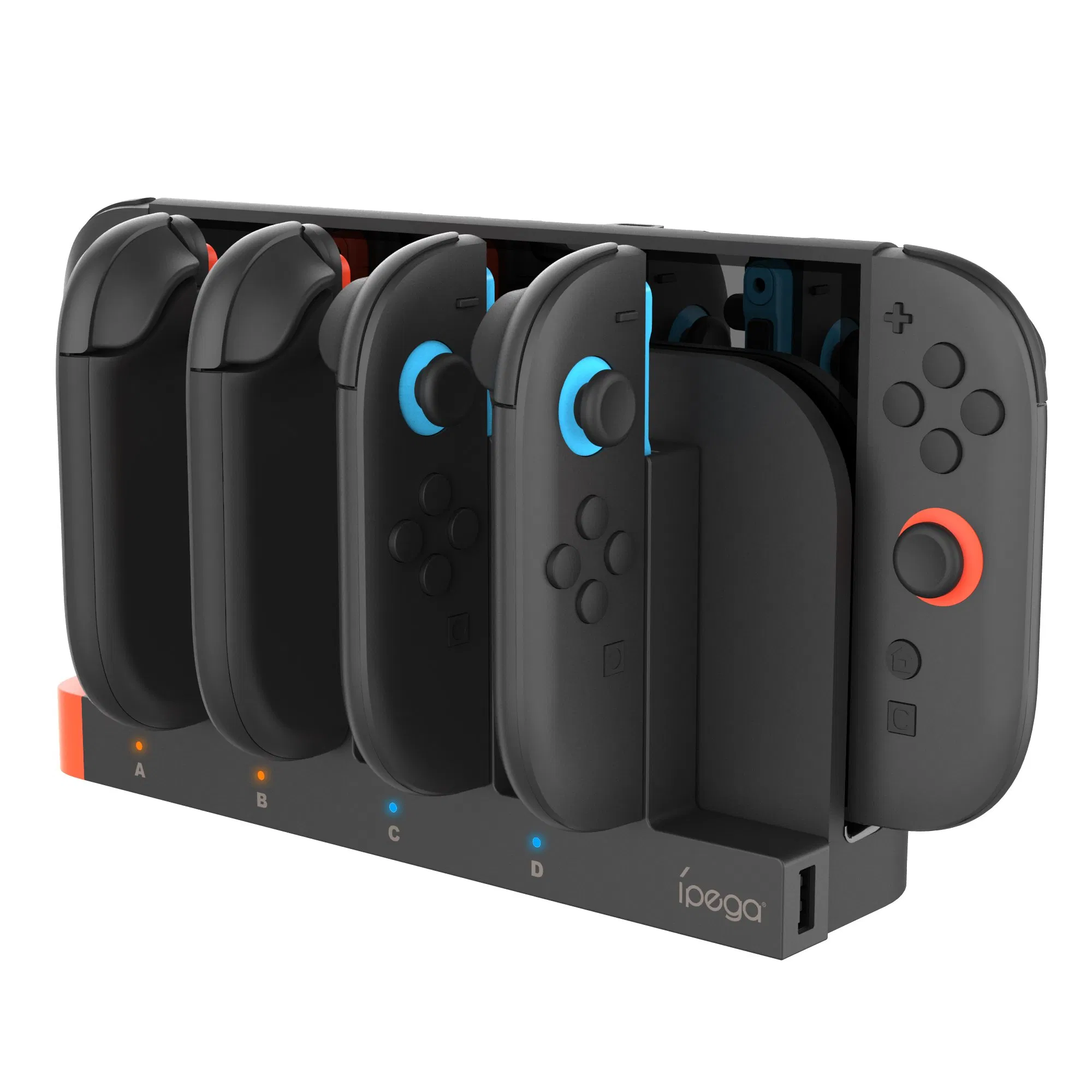 Ipega Pg-Sw2185 for Nintendo Switch 2 4-Slot Joy-Con Controller Charging Dock Dedicated Charger Stand