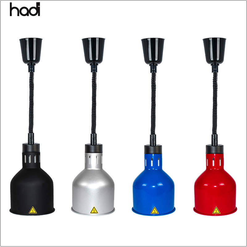 Hotel Stainless Steel Hanging Infrared Food Heat Lamp for Catering & Restaurant Use