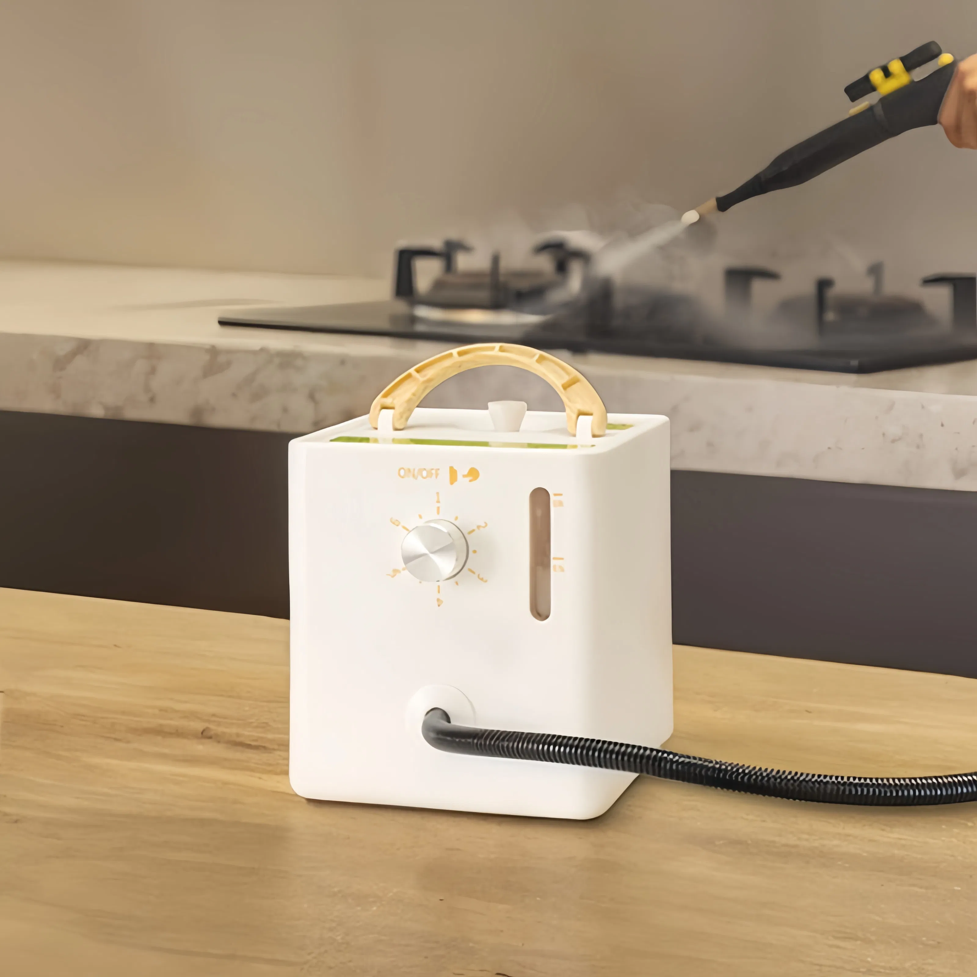 High Pressure Steam Washing Machine for Home Use with Brush Heads