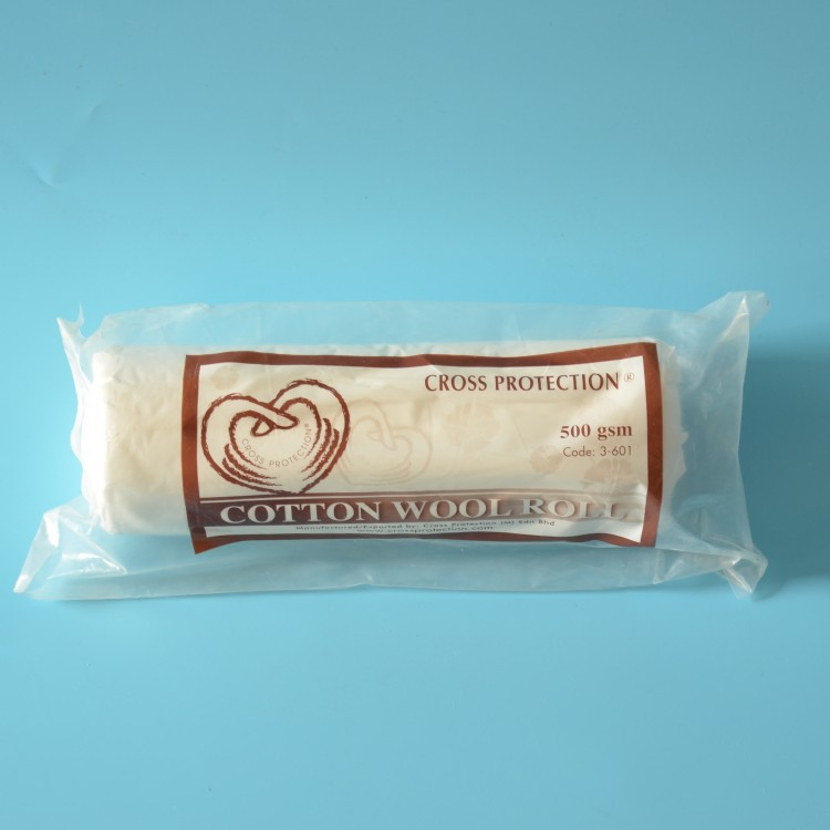Premium Antibacterial Natural Cotton Roll for Medical Use