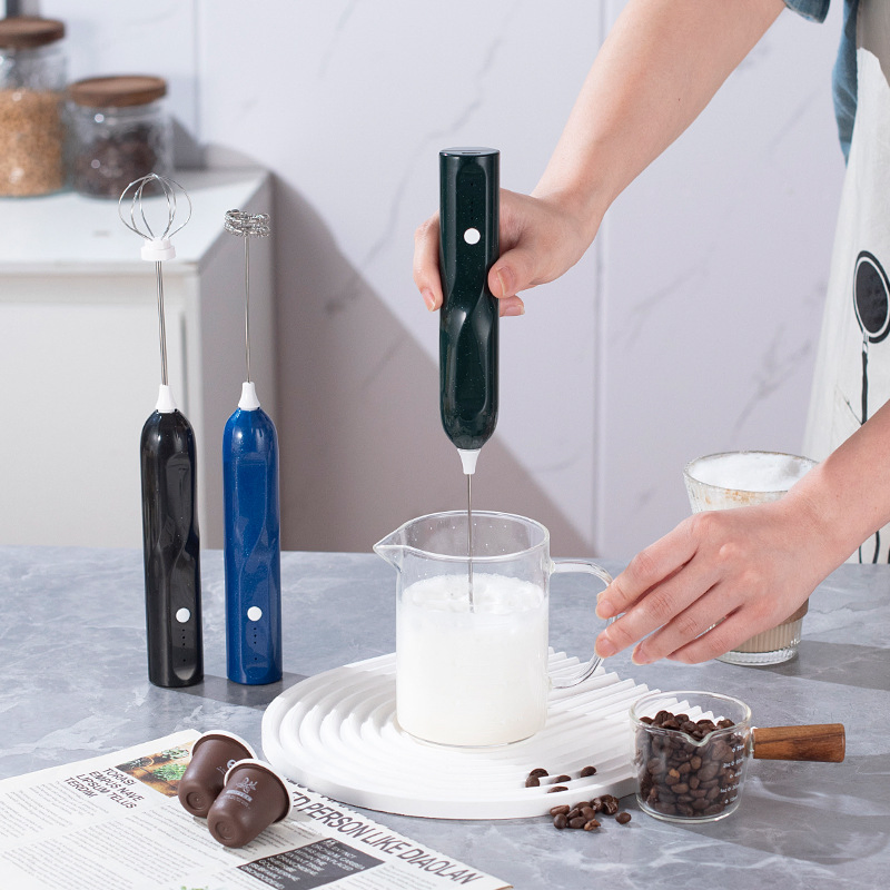Electric Portable Whisk Beater Foam Drink Mixer Milk Frother Electric Milk Foamer Coffee Frother