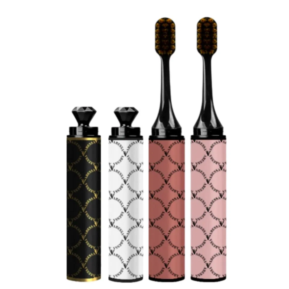 New Portable Lipstick Detachable Business Trips Travels Soft Bristled Toothbrush