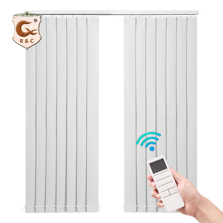 Manufacture Modern Home Smart Automatic PVC Vertical Blinds