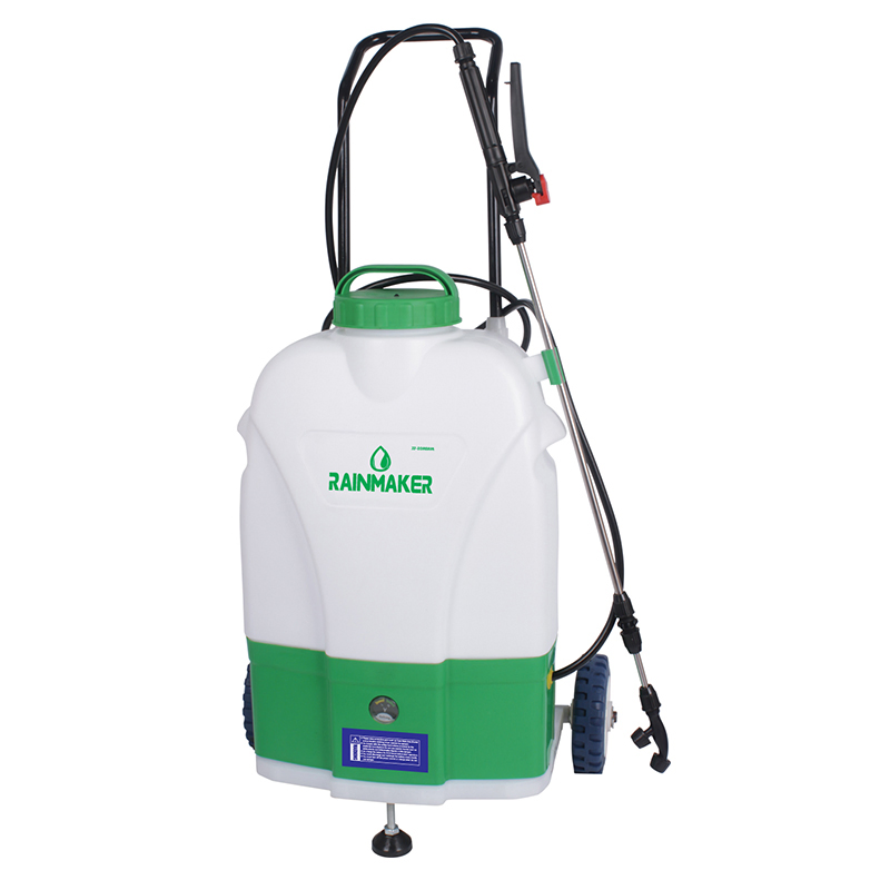 Rainmaker 20 Liter Garden Chargeable High Pressure Battery Trolley Pesticide Sprayer
