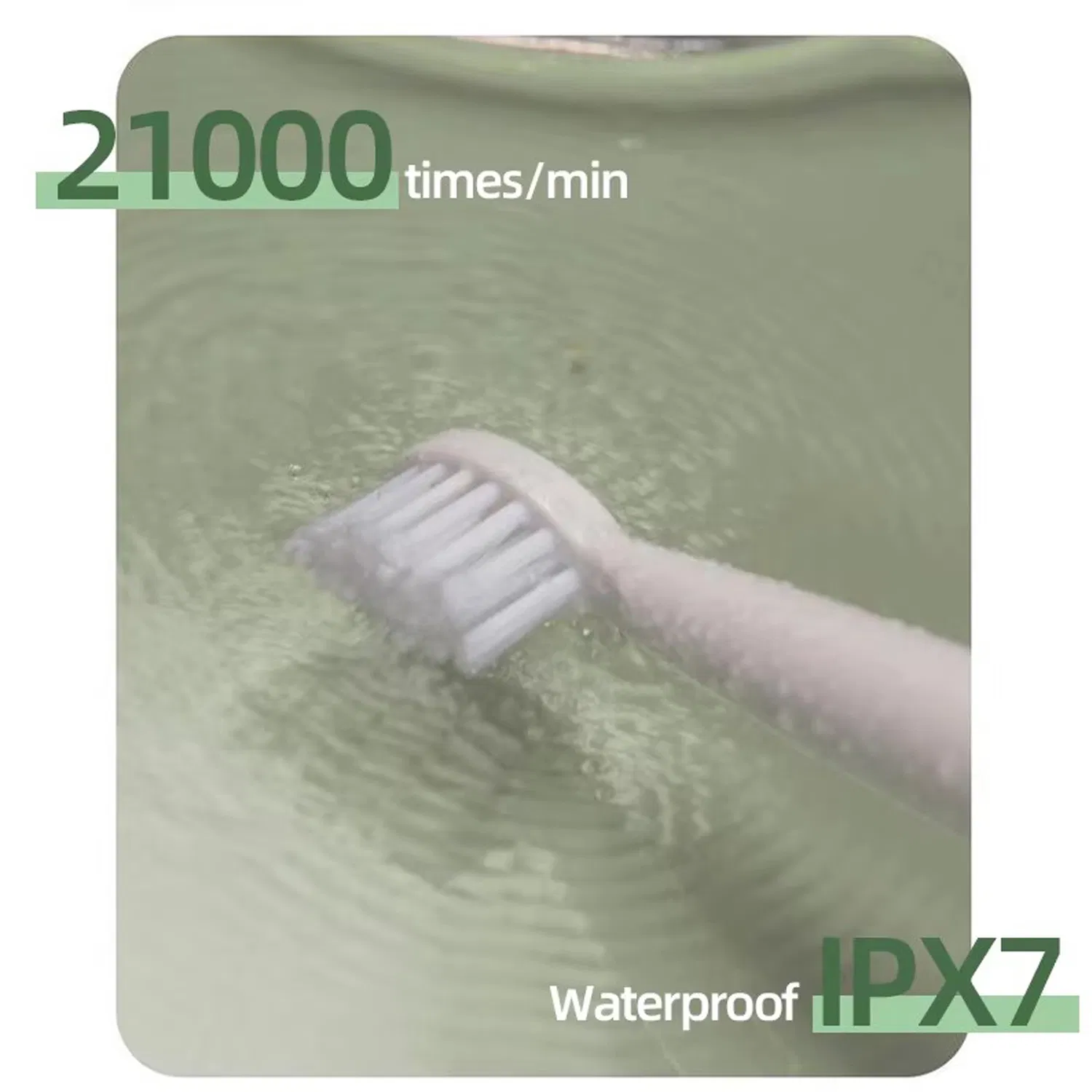Custom Teeth White Manufacturer Rechargeable Waterproof Sonic Electrical Toothbrush for Adults