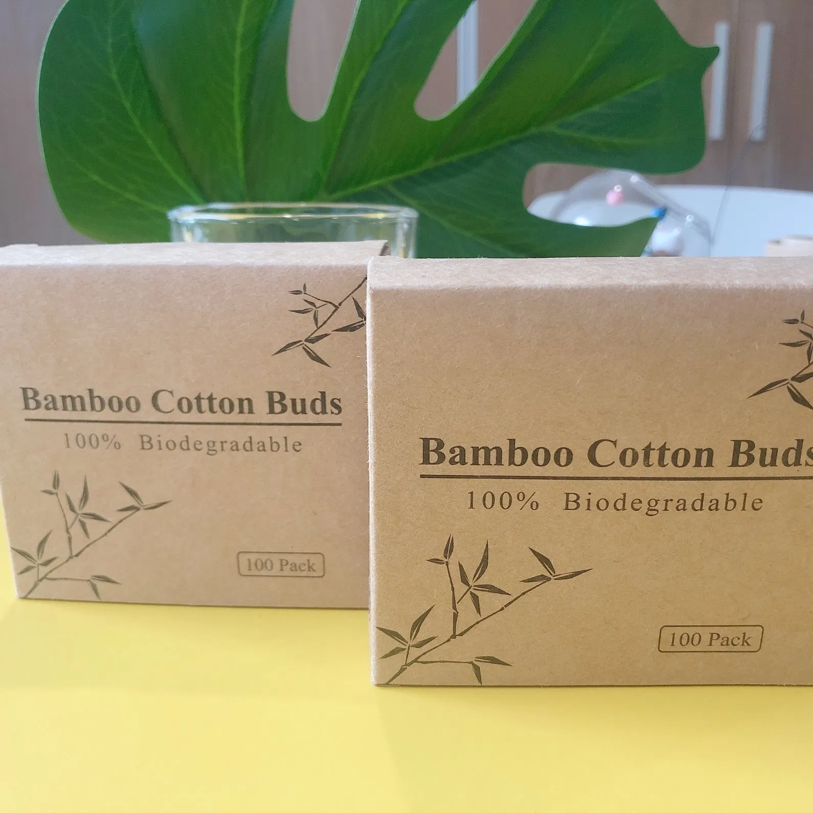 Organic Bamboo Cotton Buds 100% Biodegradable