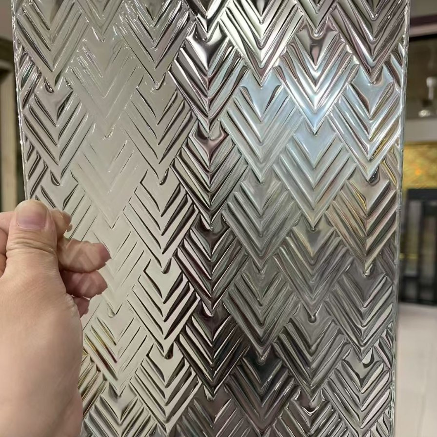 Textured Hot Melt Glass for Stylish and Decorative Applications