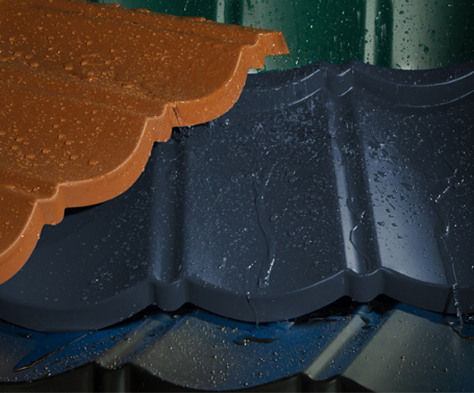 Roof Tiles with a Smooth Matt