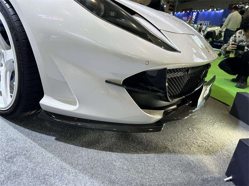 Novitec Style Carbon Fiber Front Lip for Ferrari 812 Superfast GTS
