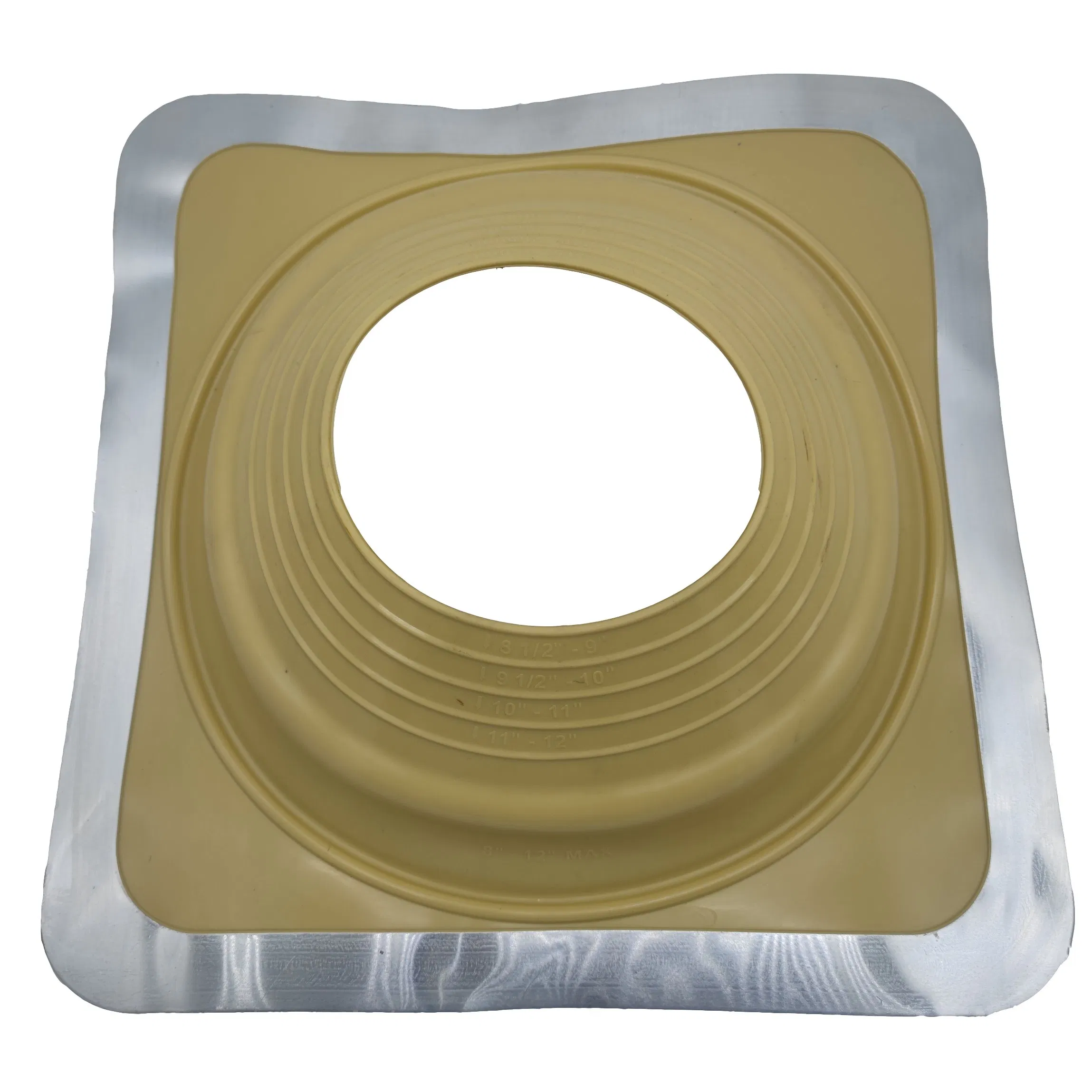 Square Base Chimney Flashing Roof Boot for Waterproof