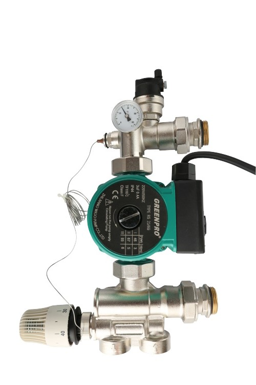 Classic Simple Brass Mixing Control for Heating