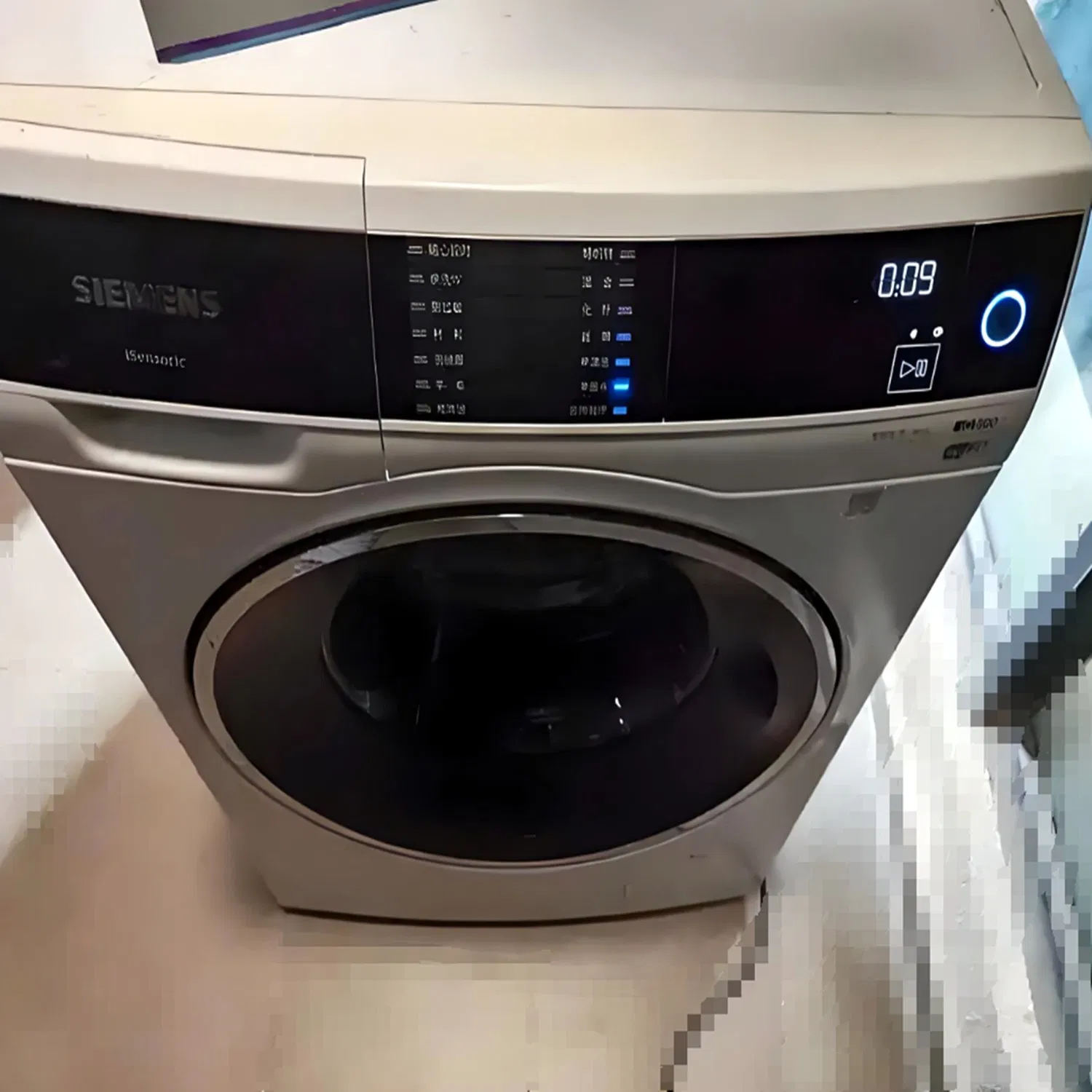 Touch Panel Cover Tempered Float Glass for Front Door Washing Machine
