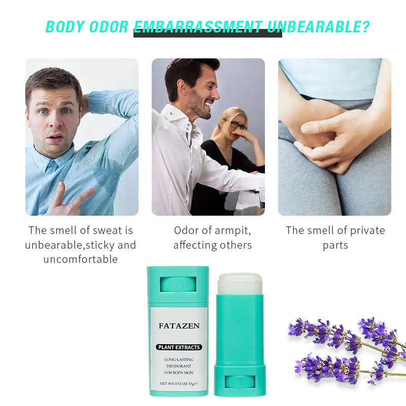 Herbal Deodorant Antiperspirant Stick Remove Body Odor Quickly Inhibit Sweating Body Cream