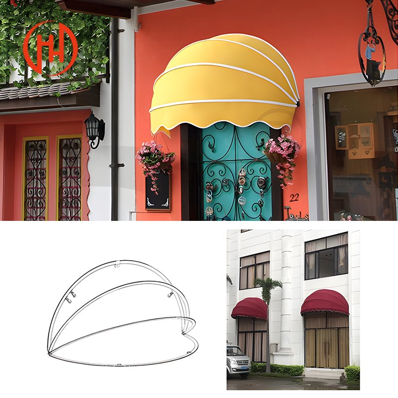 Electric Full Cassette Awning with Remote Control for Modern Terrace