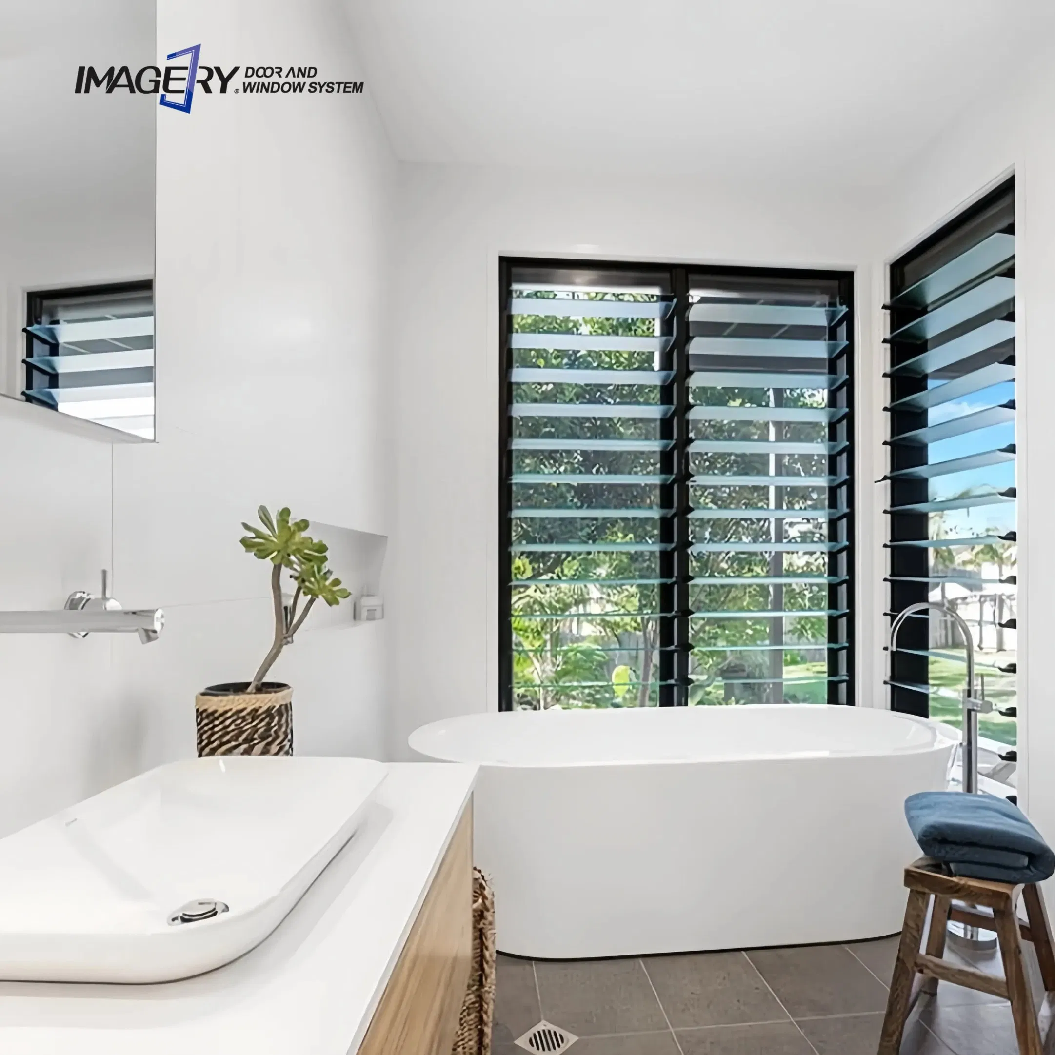 Factory Price Adjustable Temperred Jalousie Morden Aluminum Shutter Window Glass Louver