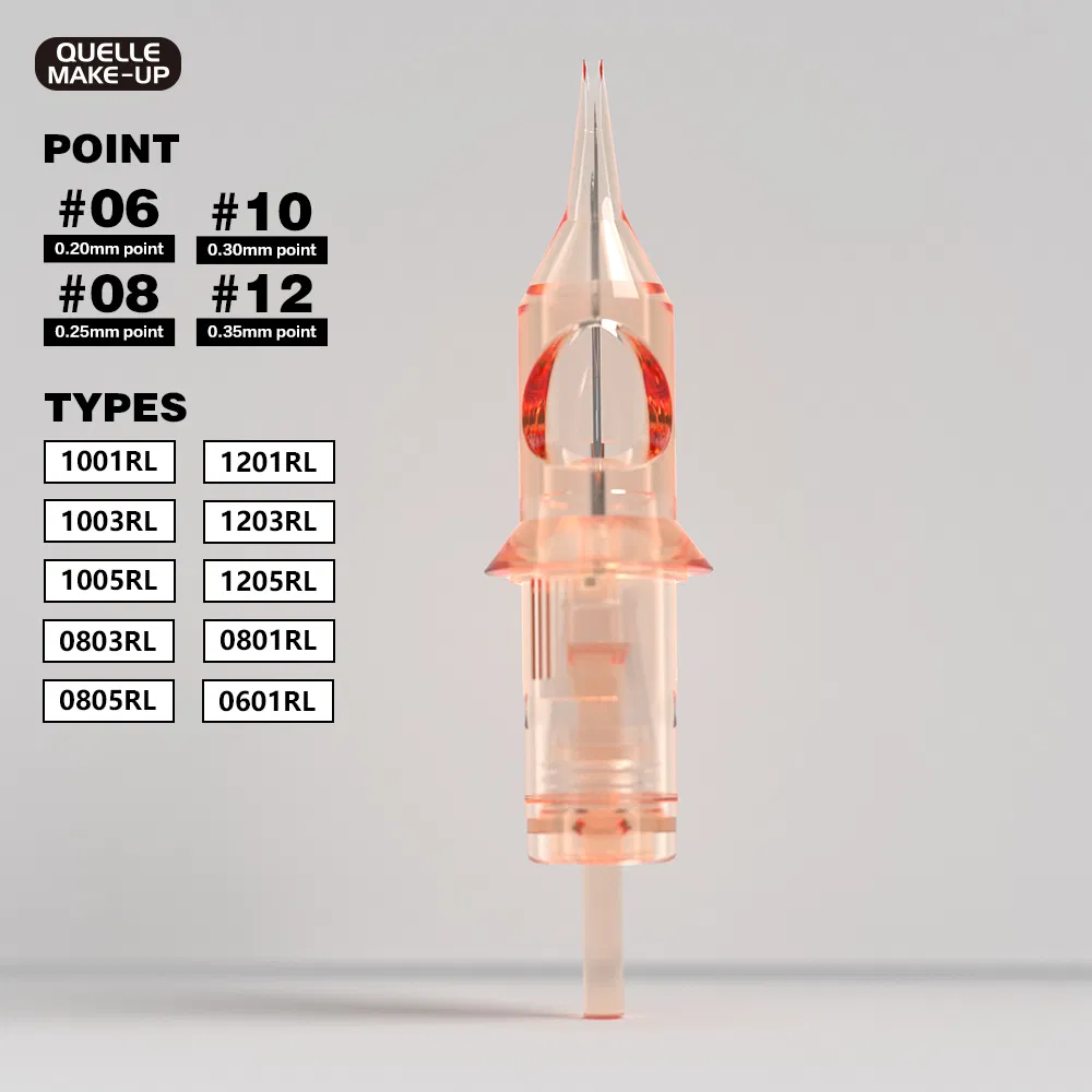 OEM Disposable Wholesale 0601rl 0801rl 0803rl 0805rl 1001rl 1003rl Permanent Makeup SMP Scalp Micropigmentation Needle Cartridge