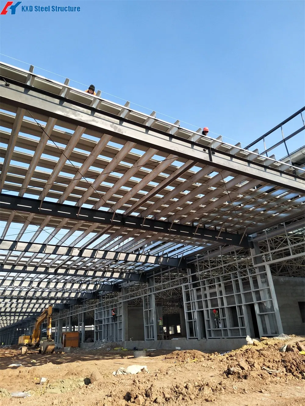 Prefabricated Farm Light Shed Structure Construction Steel Storage