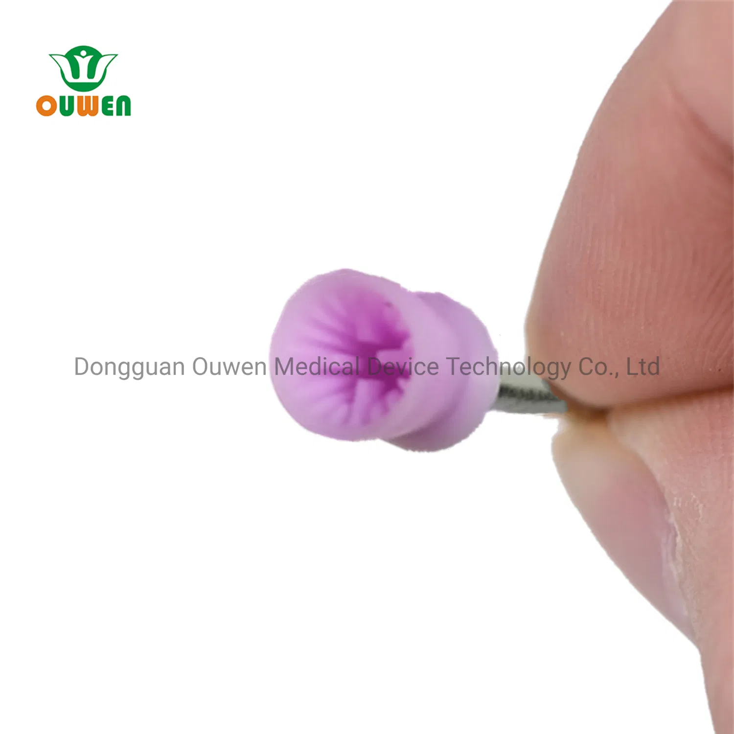 Dental Latch Type Rubber Tooth Polishing Prophy Cup for Low-Speed-Handpiece-Oral-Hygiene