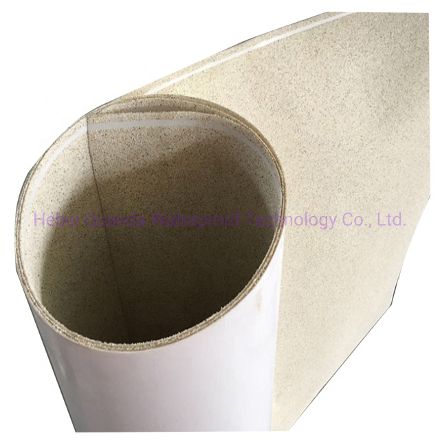 Non-Asphalt Underground Basement Constructions Pre-Applied High Polymer EVA HDPE Self-Adhesive Waterproof Membrane