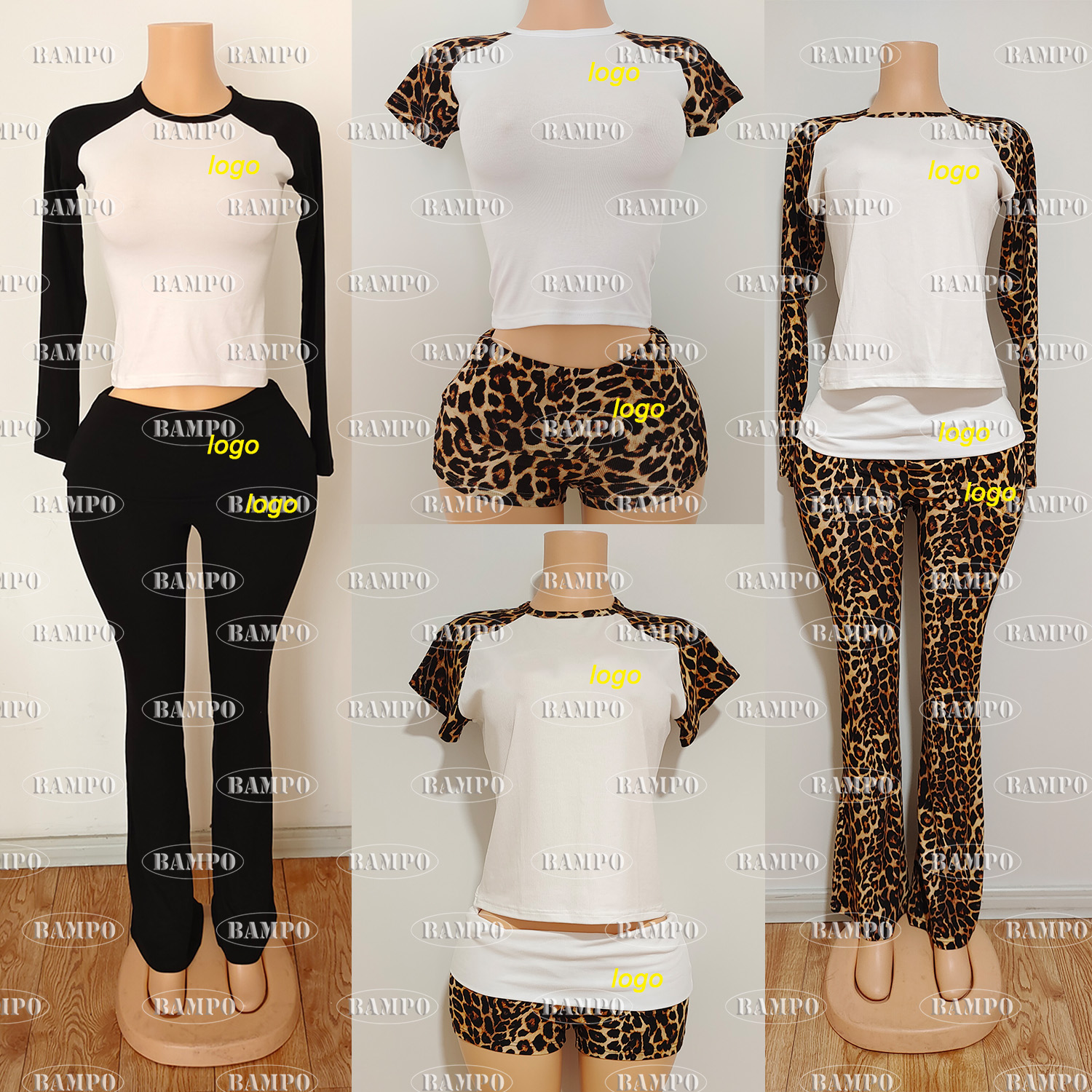 Костюм женский осень-зима рубашка и брюки хлопковый