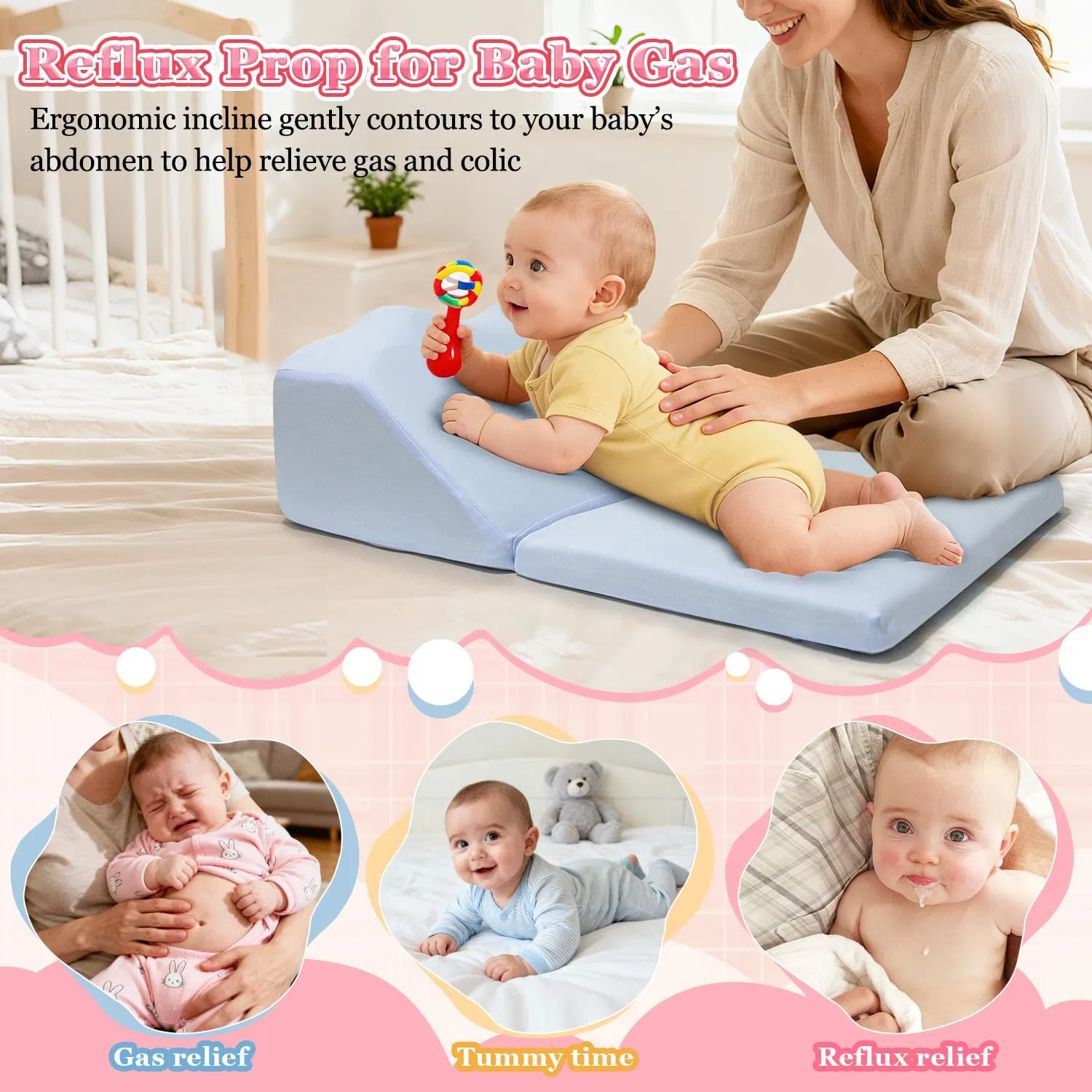 Подушка для кормления Tenderplayful с эффектом памяти