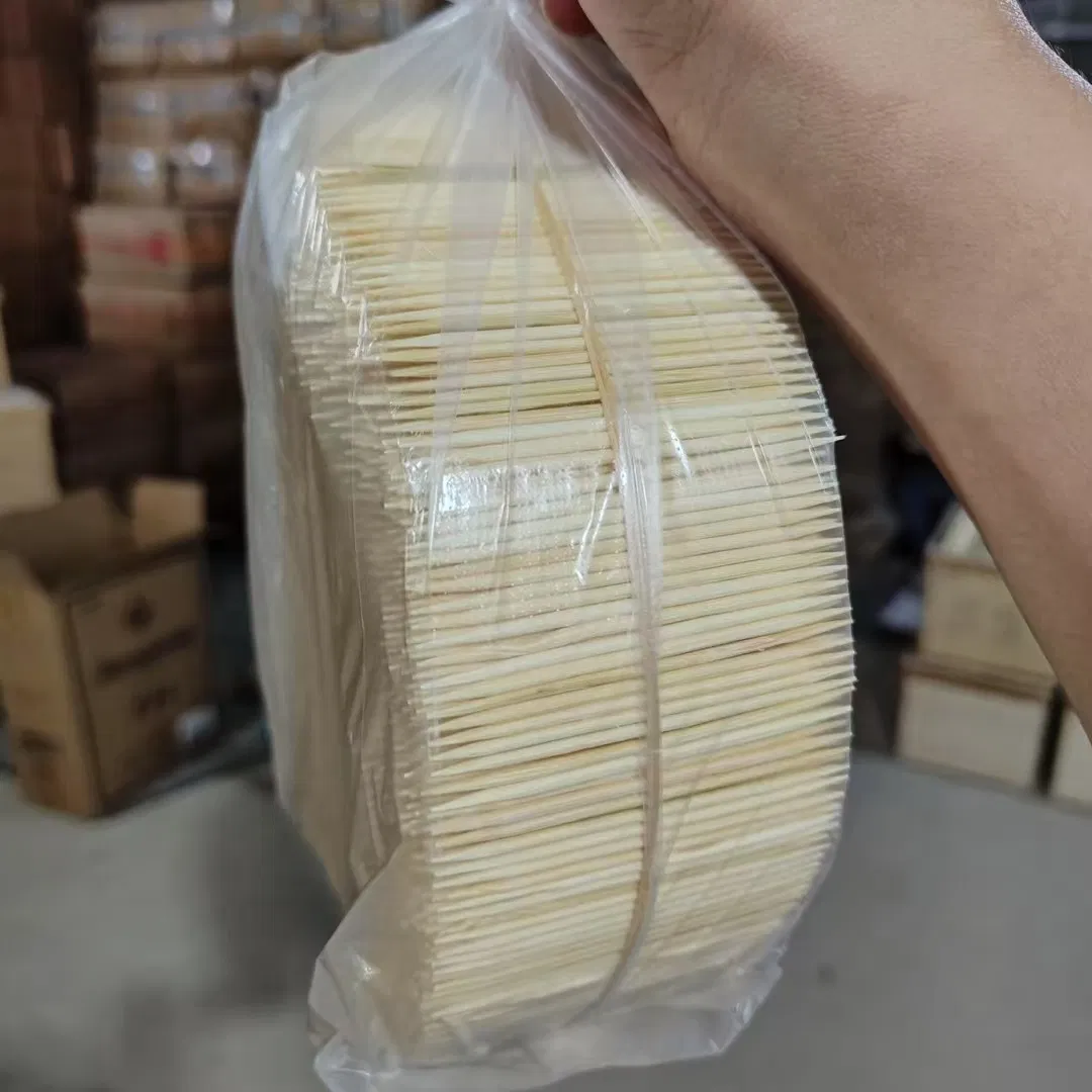 Wholesale Disposable Bamboo Toothpicks with Good Price and 1kg/Bag; 20kg/Carton