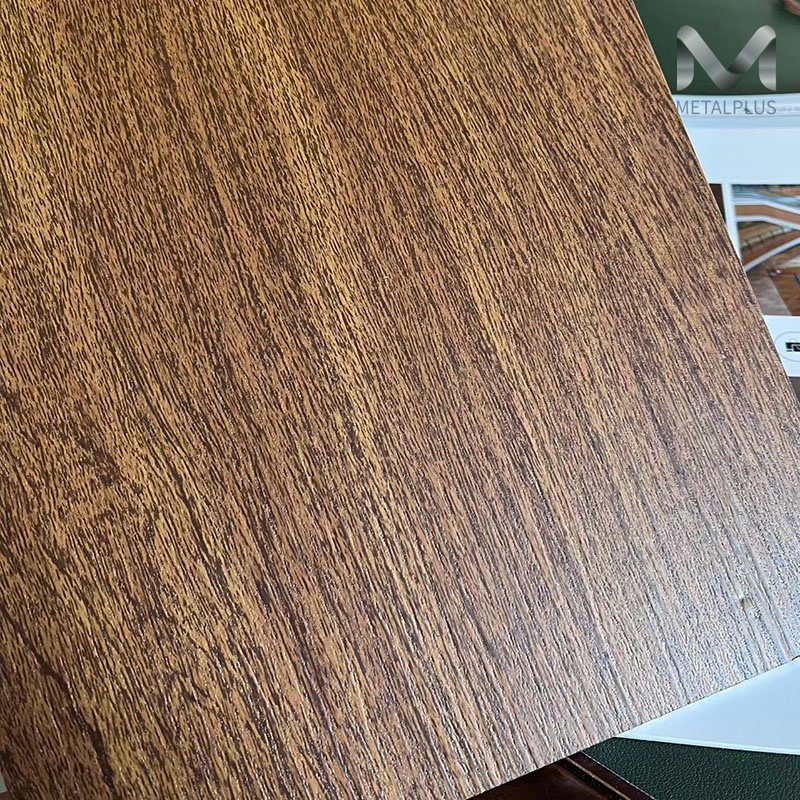 PU PVDF Painting Fire Resistance Aluminum Core Cladding Decorative Composite Sandwich Panel