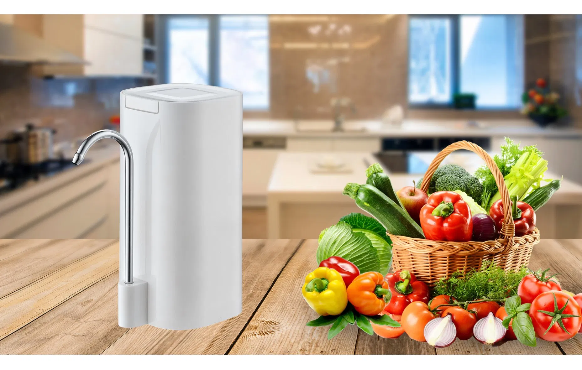 Проточный фильтр для воды с ультрафильтрацией UF