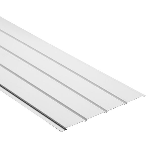12'' T-4 Soild/Full Vented/Center Vented Poly Finish Smooth Texture 12FT Aluminum Soffit for USA